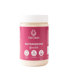 (Foto Hecha Con Gemini) - Eliminá manchas difíciles con nuestro Quitamanchas Ecológico en Polvo 500 gr. Fórmula a base de percarbonato, sin cloro. Devuelve el blanco y realza colores